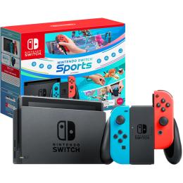Nintendo Switch Console Neon - Nintendo Switch Sports Set