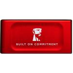 Kingston SXS1000 2TB USB-C Portable SSD - Up to 1050MB/s - Red Color