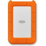Lacie Rugged Min 4TB Portable Hard Drive - External - Orange - USB 3.0 - 5400rpm