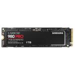 Samsung 980 Pro 1TB M.2 NVMe Internal SSD PCIe 4.0 - Up to 7000MB/s Read - Up to 5000MB/s Write - 5 Years Warranty