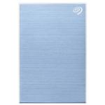 Seagate One Touch 1TB Portable External HDD - Blue with Rescue Data Recovery