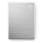 Seagate One Touch 2TB USB-C Portable SSD - Silver Up to 1030MB/s - Rescue Data Recovery - Android Backup App - Measurably Small