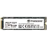 Transcend Embedded M.2 2280, 256GB, PCIe Gen4x4, NVMe, 3D TLC, DRAM-less, PE: 3K, extended temp.