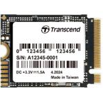 Transcend Embedded M.2 2230, 512GB, PCIe Gen4x4, NVMe, BiCS5, DRAM-less, PE: 3K, TCG OPAL, extended temp.