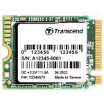 Transcend Embedded M.2 2230, 256GB, PCIe Gen3x4, M Key, 3D TLC BiCS5, DRAM-less, PE: 3K