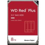 WD Red Plus 8TB 3.5" NAS Internal HDD SATA3 - 7200 RPM - 128MB Cache - CMR - Designed and tested for RAID environments, 1-8 Bay NAS - 3 Years warranty