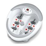 Beurer FB50 bubble foot spa Easy to use with LED display and timer function, 3 functions: vibration massage, bubble massage, 5-level water heating (35 48°C), Suitable for up to shoe size 51/52