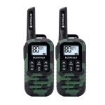 ECOXGEAR ECOXTALK EXG50 (Twin Pack) UHF 0.5Watt CB Handheld 2-Way Radio walkie talkie (Camouflage Colour) 3km+ Range, 20 hours Operating Time ,80 channels AU/NZ