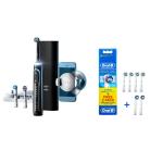Oral-B Genius 9000 (Black) Electric Toothbrush - With 6pcs Refill Brush Head - With SmartRing and Pressure Control Technology