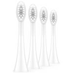 Ordo Sonic Brush Head White 4 Pack Compatible with our Sonic+ White/Silver Toothbrush and Sonic Lite Snow Toothbrush