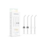 Ordo Hydro Sonic Floss Tips Premium Clean Couple Pack(4pcs) Compatible with Hydro Sonic Water Flosser
