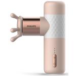 Philips PPM7302PK Gentle Mini Muscle Massage Gun with Hot Compress - Compact Lightweight Design - Pink