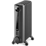 Delonghi Radia S Digital TRRS0715EG 1500W Oil Column Heater with Timer - Grey