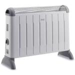Delonghi 2000W Convector Heater Slim Style - White Ideal for Spot Heating in Small & Medium Size Rooms HCM2030