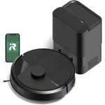 iRobot Roomba 105 Vacuum with Auto Empty dock Combo 7000 Pa Suction Power - Detects & Avoids Capets when Mopping - LiDar Clear View - up to 75 Days Hassle Free - Autonomous Cleaning
