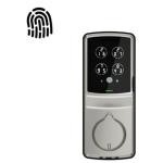 Lockly Secure Plus Smart Lock, Deadbolt, Fingerprint, Bluetooth, Passcode Patent, Satin Nickel