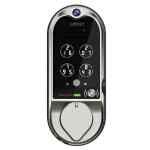 Lockly Vision Smart Lock with Video Doorbell, Deadbolt, Fingerprint, Bluetooth, Passcode Patent, Satin Nickel Finish (Wi-Fi Bridge and Door Sensor Included)