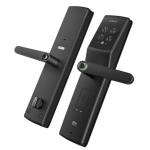 Lockly Secure Lux - Mortise Smart Lock, Fingerprint, RFID Card, Bluetooth, Passcode Patent, Space Gray