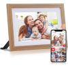 NoBrand Smart 10.1" WIFI Digital Photo Frame Wooden, Play Video & Pictures 16GB Storage - Touch Panel - Smart Frameo App Support - Android & IOS Support - UP to 32GB SD Card NoBrand Smart 10.1" WIFI Digital Photo Frame Wooden, Play Video & Pictures 16GB Storage - Touch Panel - Smart Frameo App Support - Android & IOS Support - UP to 32GB SD Card