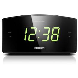 Philips AJ3400 Large Display Digital Clock with FM Radio