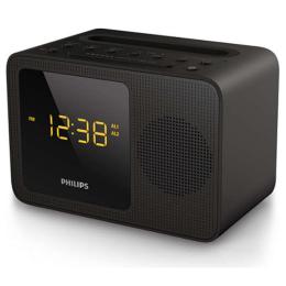 Philips AJT5300-79 Bluetooth FM Radio Clock with USB Charge Port