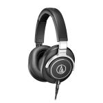 Audio-Technica M Series ATH-M70X Wired Professional Monitor Headphones - Black Flagship Model - Closed Back - Fold Flat Design - 3 Detachable Cables