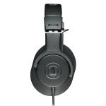 Audio-Technica M Series ATH-M20X Wired Professional Monitor Headphones - Black Closed Back - 3m Cable