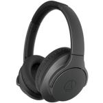 Audio-Technica ATH-ANC700BT Wireless Over-Ear Noise Cancelling Headphones - Black Touch Controls - AptX Support - Carry Pouch Included - Up to 35 Hours Battery Life with QuietPoint ANC