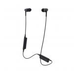 Audio-Technica ATH-CKR35BTBK Wireless In-Ear Headphones - Black Bluetooth - Up to 7 Hours Battery Life