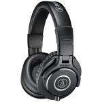 Audio-Technica M Series ATHM40X Over-Ear Professional Monitor Headphones - Black 2 Detachable Cables
