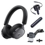 Baseus x Bose Inspire XH1 Wireless Over-Ear Noise Cancelling Headphones - Cosmic Black Car Bundle - Includes Baseus Enjoyment Max 60W USB-C Car Charger, Baseus Easy Control Clamp Car Mount & Baseus A0 Pro Car Vacuum Cleaner - Worth $270