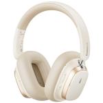Baseus Bowie H1s Wireless Over-Ear Noise Cancelling Headphones - Stellar White - Fully foldable design - Hi-Res Audio Certified - Baseus Spatial Audio - 3.5mm Wired or Wireless Bluetooth Connection - Up to 60hrs battery life (ANC On)