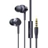 Baseus Encok HZ11 Wired In-Ear Headphones - Cluster Black - In-line microphone & 1-button remote - Noise-isolating design - 3.5mm connector Baseus Encok HZ11 Wired In-Ear Headphones - Cluster Black - In-line microphone & 1-button remote - Noise-isolating design - 3.5mm connector