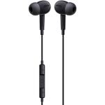 Baseus Encok CZ18 Wired USB-C In-Ear Headphones - Black 10mm drivers - Noise-isolating design - In-line microphone & 3-button remote - Compatible with USB-C iPhone, Samsung Galaxy & more