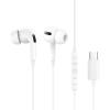 Baseus Encok CZ18 Wired USB-C In-Ear Headphones - Moon White 10mm drivers - Noise-isolating design - In-line microphone & 3-button remote - Compatible with USB-C iPhone, Samsung Galaxy & more Baseus Encok CZ18 Wired USB-C In-Ear Headphones - Moon White 10mm drivers - Noise-isolating design - In-line microphone & 3-button remote - Compatible with USB-C iPhone, Samsung Galaxy & more