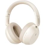 Baseus Bass 35 Max Wireless Over-Ear Headphones - Stellar White - 40mm bass-enhanced drivers - Bluetooth 5.3 - Foldable headband & ultra-soft earpads - Up to 50hrs battery life