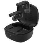 Belkin SoundForm Motion 2 True Wireless In-Ear Headphones - Black IPX5 Sweat & Water Resistant - Qi wireless charging - Bluetooth 5.3 with Multipoint - Up to 9 Hours Battery Life / 33 Hours Total with Charging Case - 2 Year Warranty