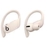 Beats PowerBeats Pro True Wireless Sports In-Ear Headphones - Ivory Sweat & Water Resistant - Ear Hook Design - Apple H1 Chip with "Hey Siri" - Secure Fit - Enhanced Call & Music Clarity - Up to 9 Hours Battery Life / 24 Hours Total with Ch