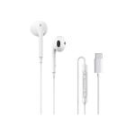 Edifier P180 USB-C Wired Earbuds - White with Remote and Mic - Hi-Res Audio support - USB-C connection for Android, iPhone 15, iPad, Windows & More
