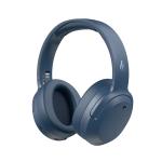 Edifier W820NB Plus (2025 Upgrade) Wireless Over-Ear Noise-Cancelling Headphones - Navy Advanced -49dB Hybrid ANC - 40 Titanium Drivers - Wired & Wireless Hi-Res Audio up to 24bit/96kHz - AI-powered clear calls - Multipoint - Foldable desig
