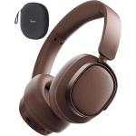 Edifier Evo Space ES850NB Wireless Over-Ear Noise-Cancelling Headphones - Brown - 40mm Titanium drivers - Clear calls & folding design - Hi-Res LDAC + AAC Bluetooth 5.4 - USB-C wired input - Touch-to-Chat - Travel case included - Up to 53hr