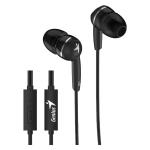 Genius HS-M320 Black In-Ear Headphones with Inline Mic