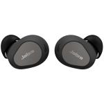 Jabra Elite 10 True Wireless Noise Cancelling In-Ear Headphones - Titanium Black Jabra ComfortFit - Hybrid Adaptive ANC - Dolby Atmos Spatial Sound with Head Tracking - Up to 8 Hours Battery Life / 36 Hours Total with Charging Case