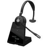 Jabra Engage 75 SE - Mono - DECT Wireless On-Ear Headset with Charging Stand / 2-Mics Noise Cancellation / Busy Light / Fast Charge / Up to 150m Distance / Up to 13-Hour Talk-time / Bluetooth