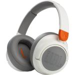 JBL JR 460NC Wireless Noise Cancelling Headphones for Kids - White ANC - JBL Safe Sound (<85dB) - Communicate with Built-in Microphone - Up to 20 Hours Battery Life
