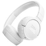 JBL Tune 670 BTNC Wireless Noise Cancelling Headphones - White - Adaptive ANC, JBL App support, Foldable, Bluetooth 5.3, Multipoint, up to 44 hours battery life (ANC on)
