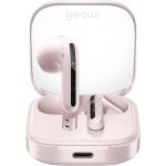 Xiaomi Redmi Buds 6 Active True Wireless Earbuds - Transparent Pink Comfortable Open Fit - Large 14.2mm Dynamic Drivers - Xiaomi Earbuds App for iOS & Android - Up to 6hrs Playtime / 30hrs with Charging Case