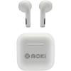 Moki Mokipods Mini True Wireless Earbuds - White Bluetooth Moki Mokipods Mini True Wireless Earbuds - White Bluetooth