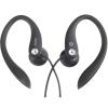 Moki ACC-HCS Wired Sports In-Ear Headphones - Black Ear Hook Design Moki ACC-HCS Wired Sports In-Ear Headphones - Black Ear Hook Design