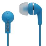 Moki Dots ACC-HPDOT Wired In-Ear Headphones - Blue Noise Isolation - 3.5mm Jack